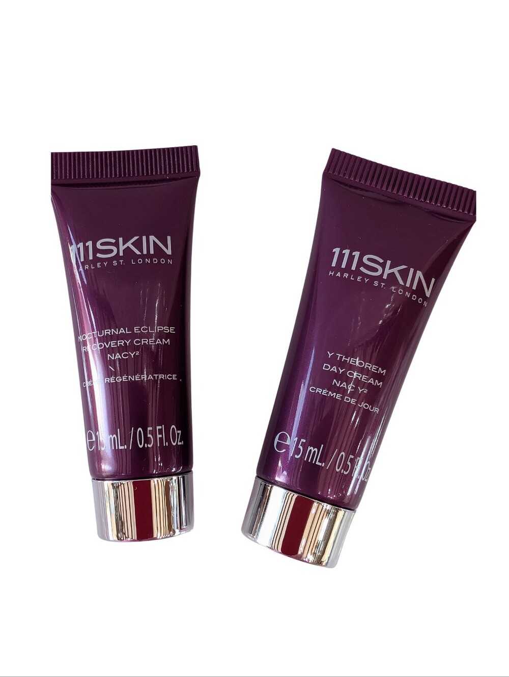 111SKIN Theorem Day Cream Bundle . 2 Tubes At 0.05 FL Oz Each